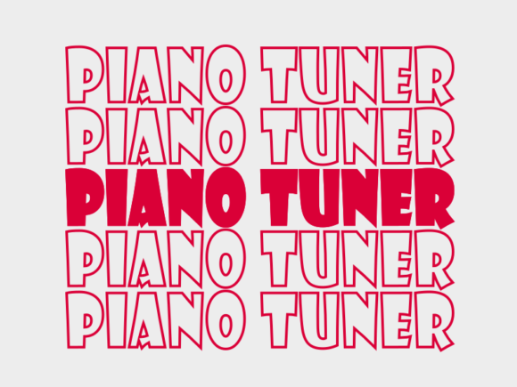 Piano Tuner Svg Cut File
