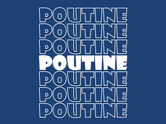 Poutine Svg Cut File