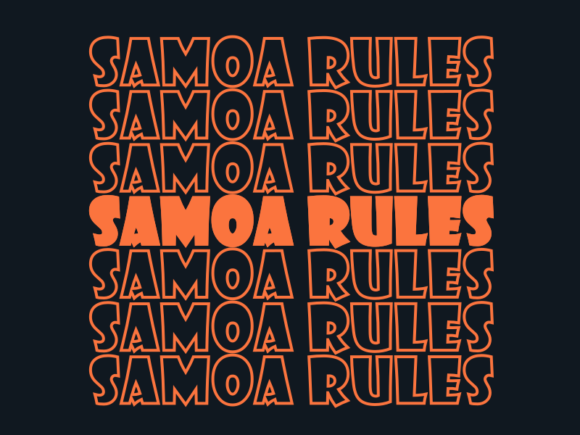 Samoa Rules Svg Cut File: A Powerful Tool for Creative Projects