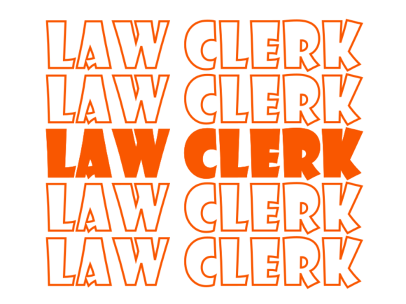 What Is a Law Clerk Svg Cut File?